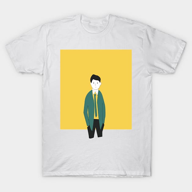 Guy in a Tie T-Shirt by echosantos